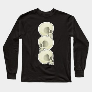 Pile of Skulls Long Sleeve T-Shirt